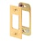 Prime-Line Prime-Line 2.75 in. H X 1.125 in. L Brass-Plated Steel Latch Strike Plate E 2479 - alternate 1